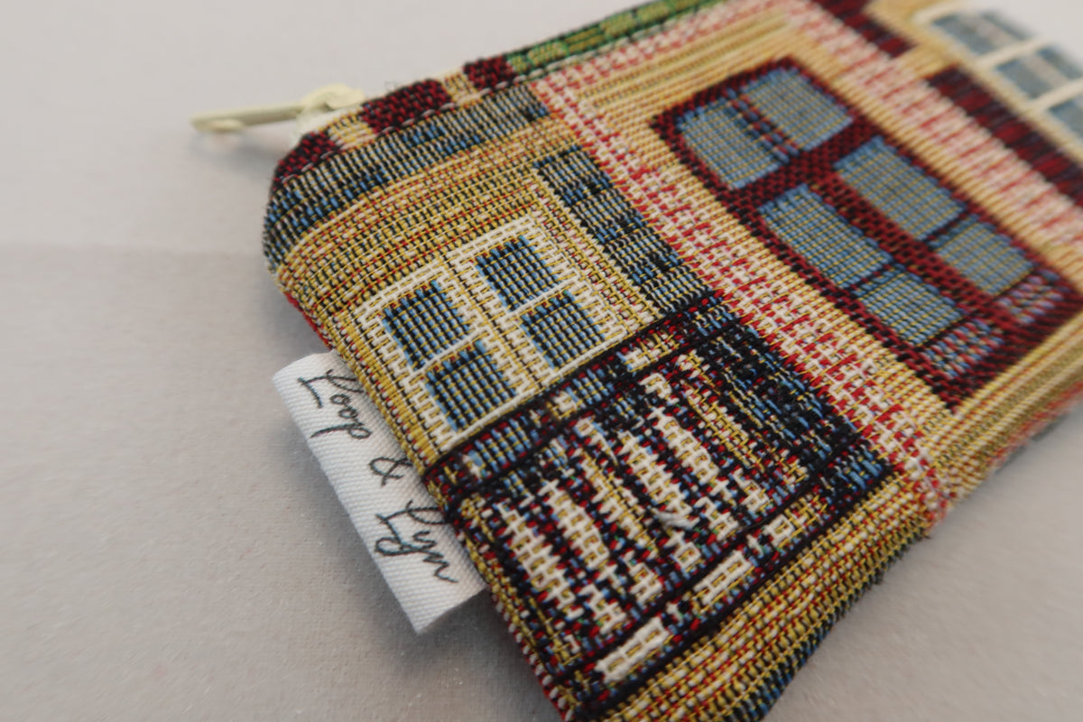Handmade Gobeline Fabric Coin Purse