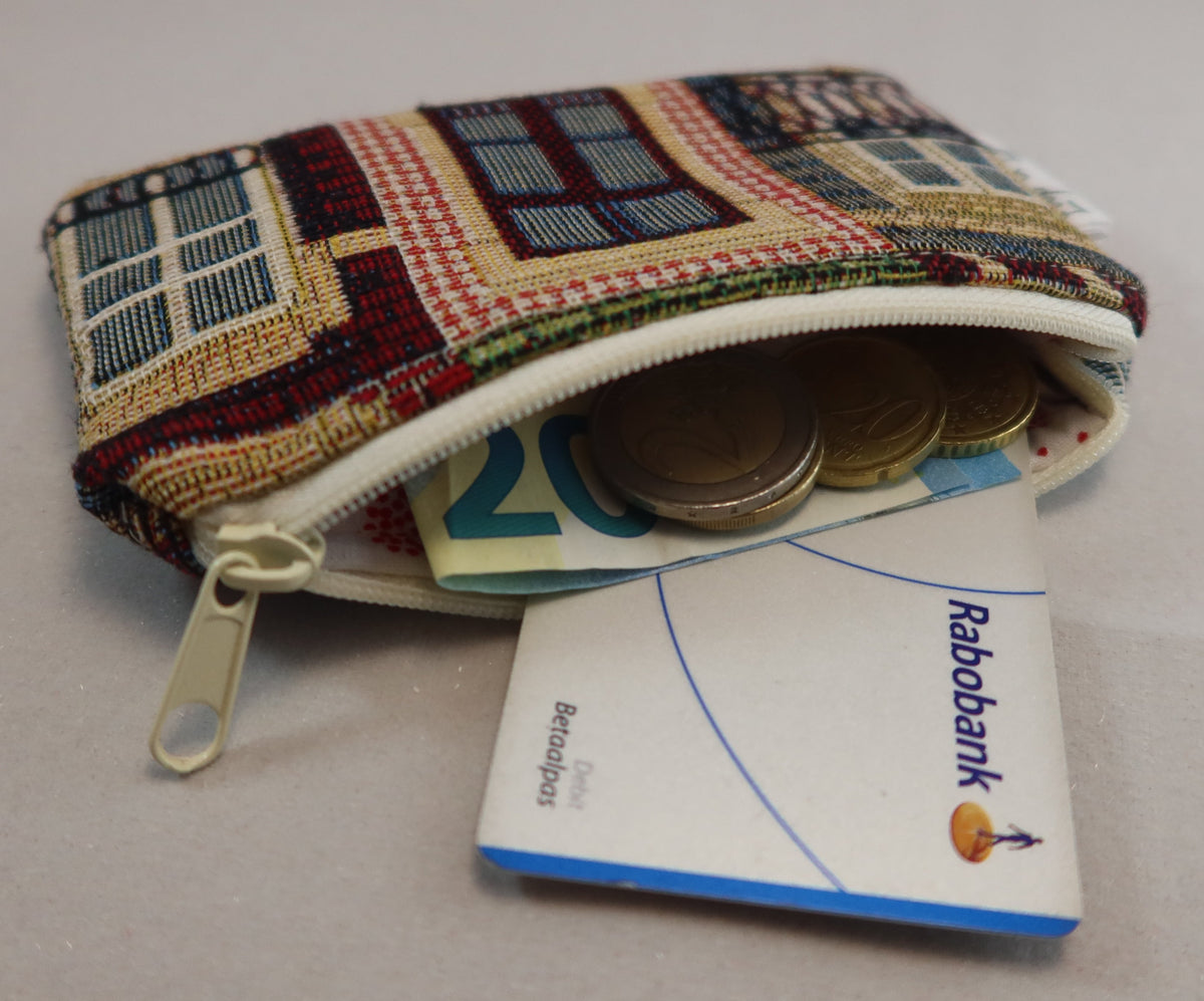 Handmade Gobeline Fabric Coin Purse