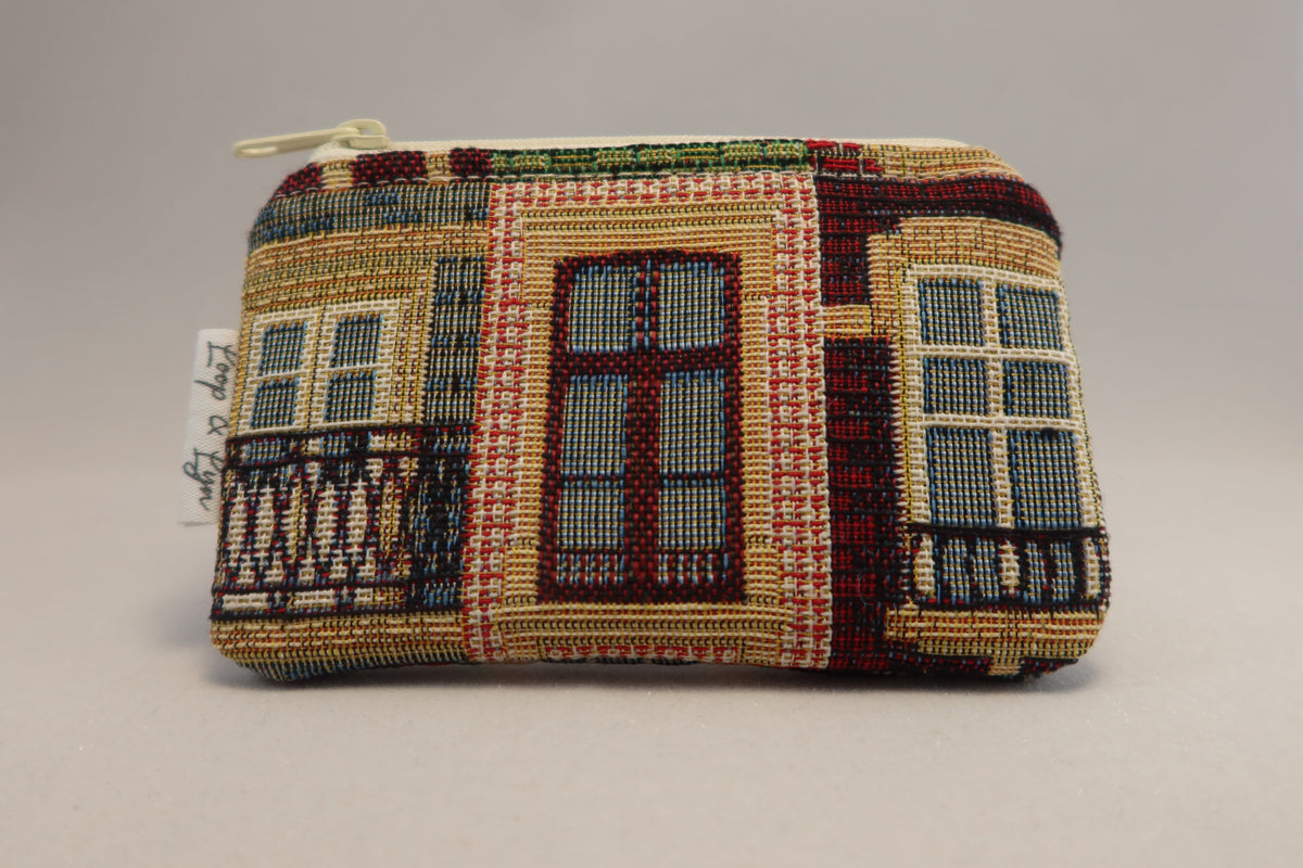 Handmade Gobeline Fabric Coin Purse
