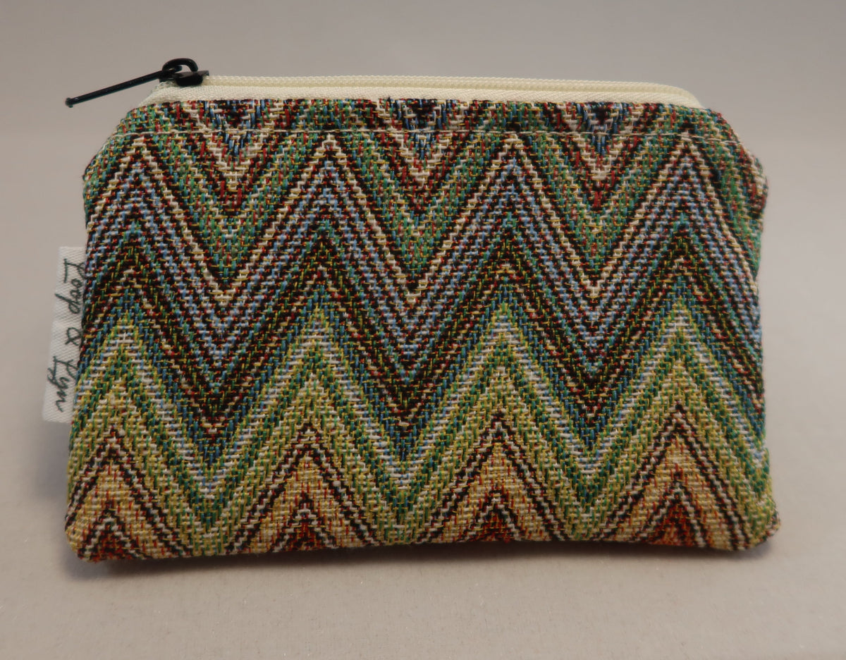 Handmade Gobeline Fabric Coin Purse