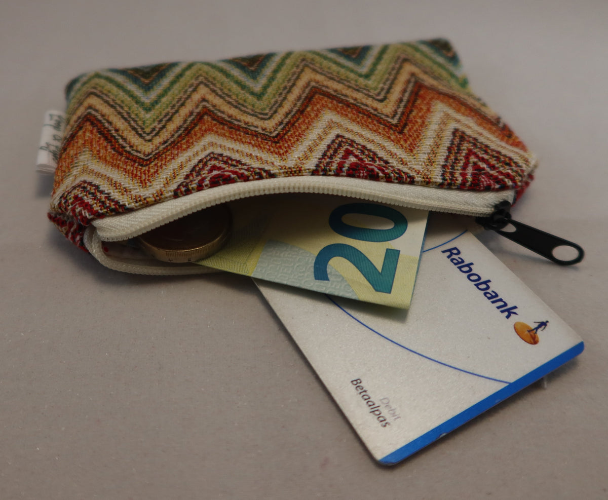 Handmade Gobeline Fabric Coin Purse