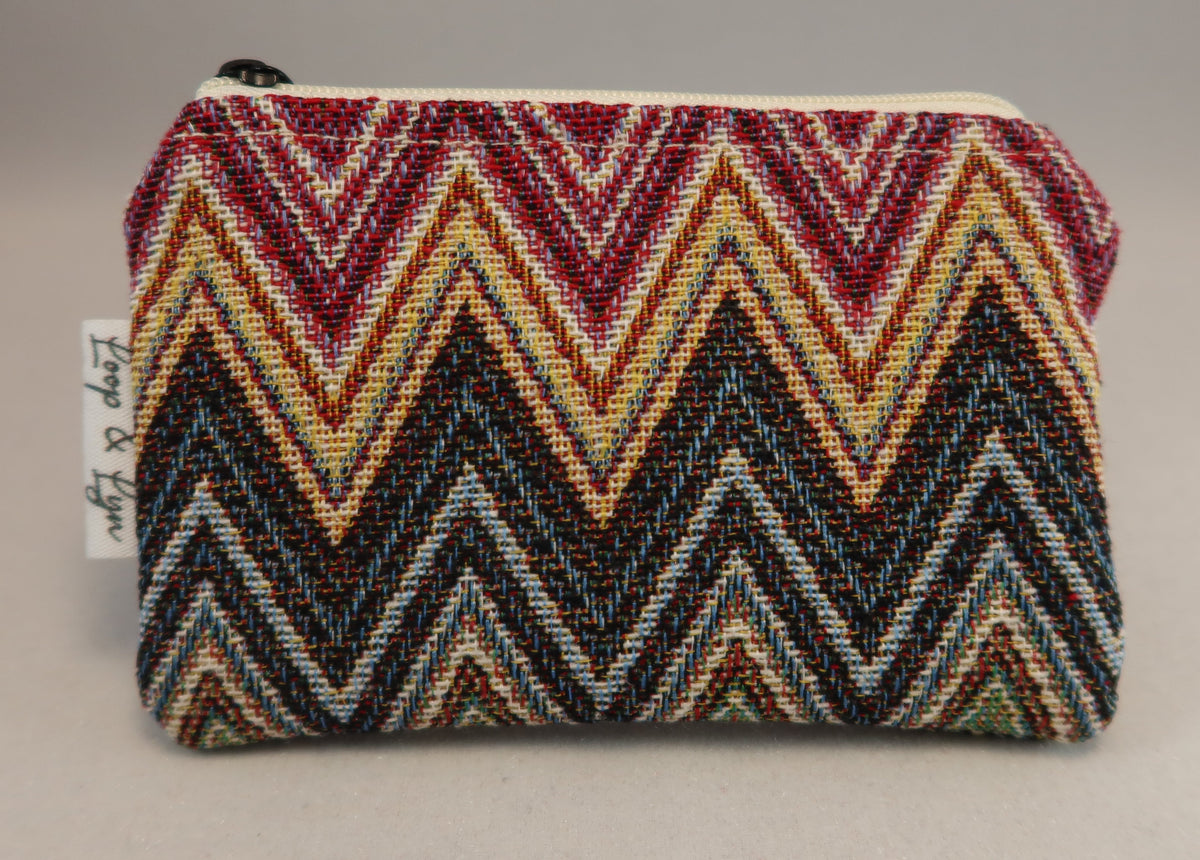 Handmade Gobeline Fabric Coin Purse