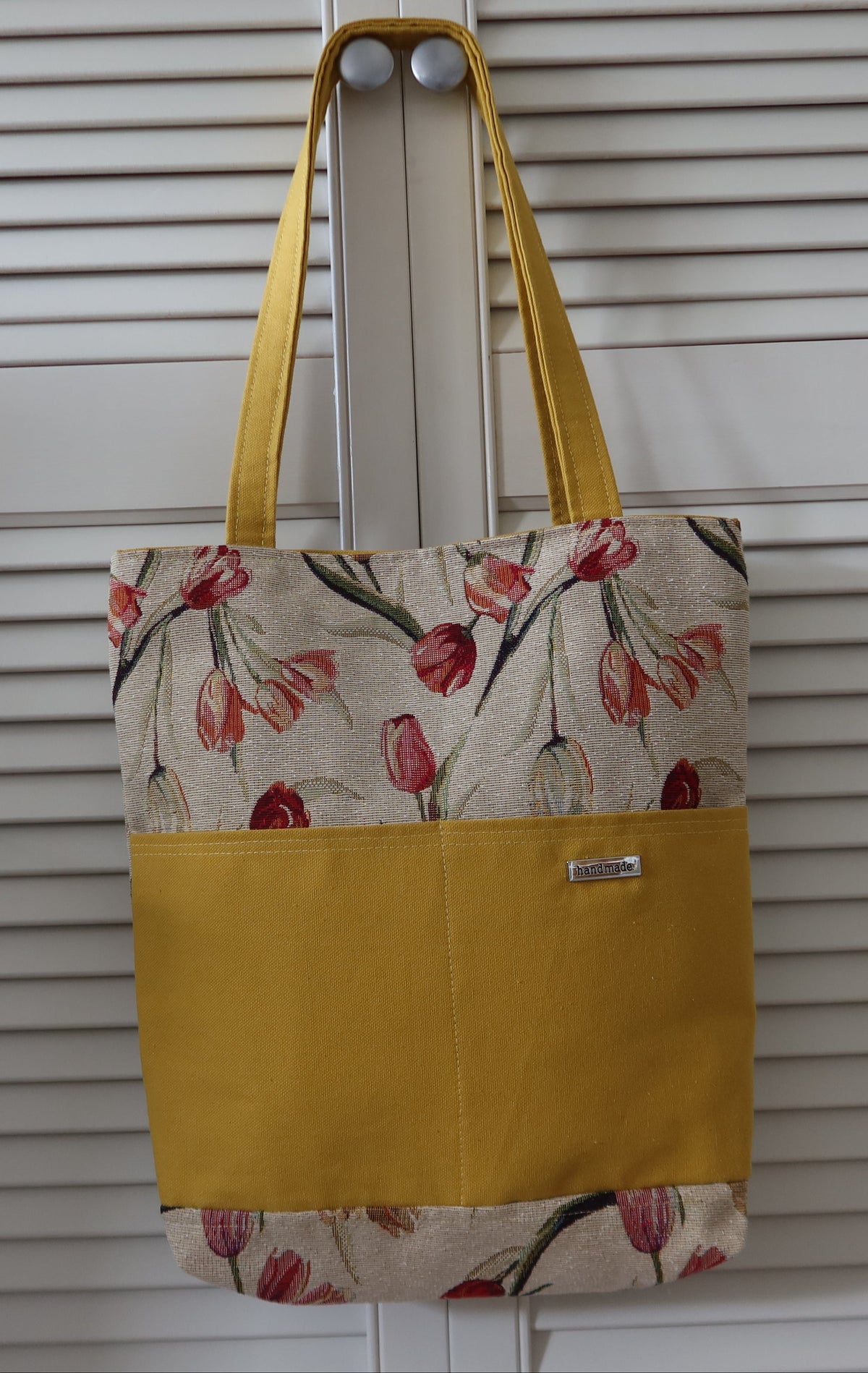 Garden Tulip Tote Bag