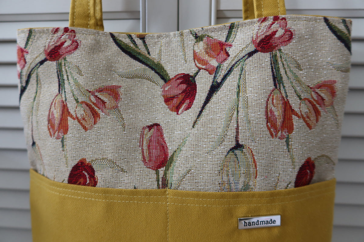 Garden Tulip Tote Bag