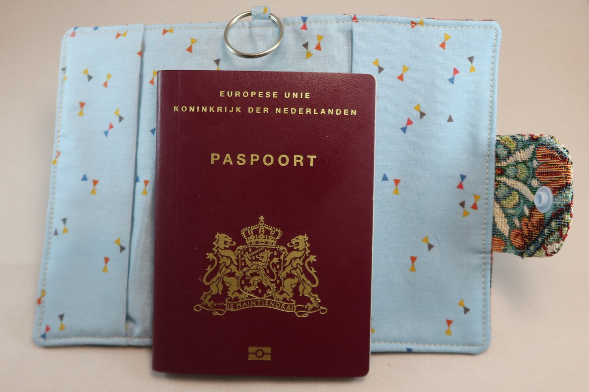 Passport Holder | Handmade Gobelin &amp; Canvas