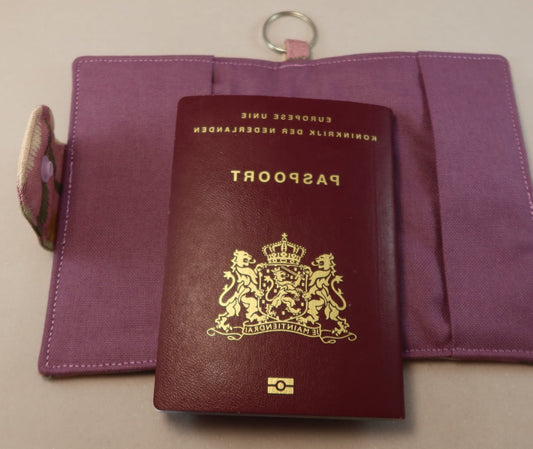 Passport Holder | Handmade Gobelin &amp; Canvas